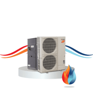 Mitsubishi Zuba Central Hyper Heat Ducted Heat Pump