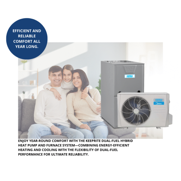 Keeprite Dual-Fuel Hybrid Heat Pump and Furnace System - Image 4