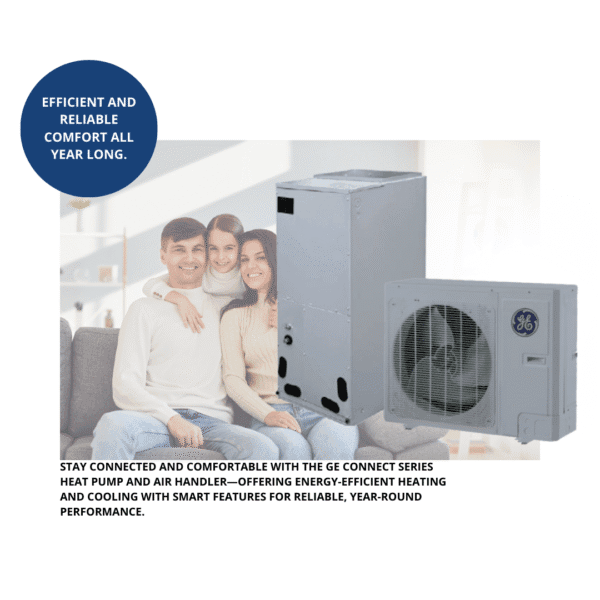 GE Connect Series Heat Pump and Air Handler - Image 4