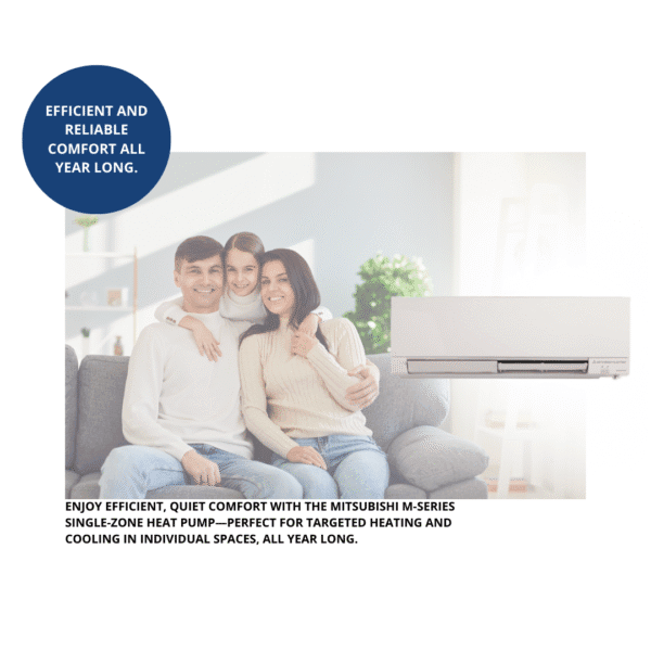 Mitsubishi M-Series Standard Single-Zone Heat Pumps - Image 4