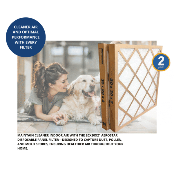 20x20x2" Aerostar Disposable Panel Filter - Image 4