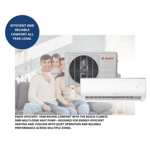 Bosch Climate 5000 Regular Multi-Zone Heat Pump - Image 4