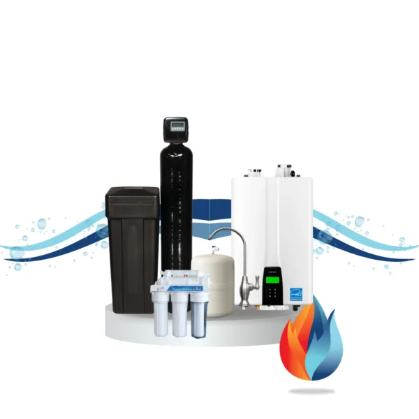 Water Softener, Tankless Heater & RO Combo Package Deal
