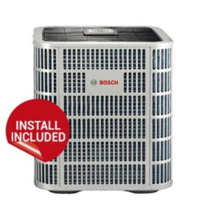 BOSCH IDS 2.0 Central Heat Pump 20 SEER With A-Coil – 2/3 Ton