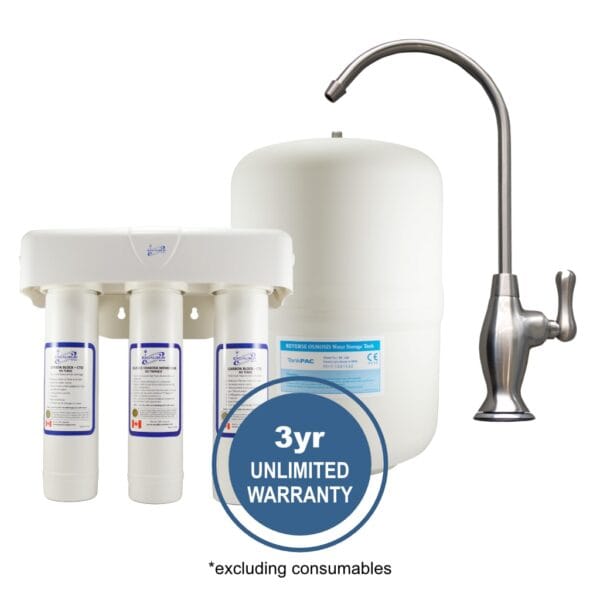 Value 3 Stage Quick Connect Reverse Osmosis System (RO) - Image 5